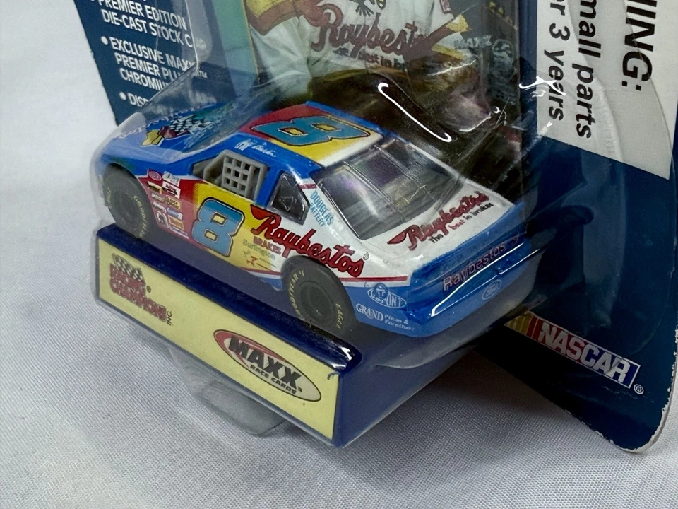 Jeff Burton #8 Raybestos 1995 1:64 Racing Champions To The MAXX Diecast con tarjeta Foto 4 de 4