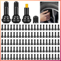 100 StüCk Gummi Ventile TR413 FüR Auto Motorrad Fahrrad Reifen