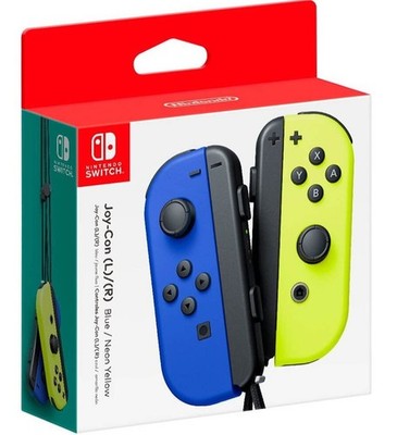 Nintendo Joy-Con 2er-Set Blau/Neon-Gelb