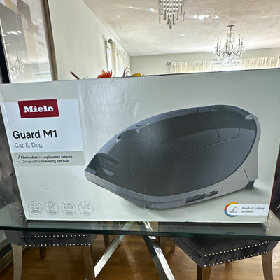 Miele Guard M1 Cat & Dog Bagged Canister Vacuum, Pet Hair Removal, Graphite