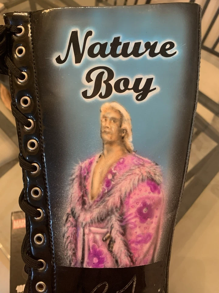 Ric Flair Nature Boy Autographed Boot W/proof BAS Cert Signed Wwe Style - Image 4 of 4
