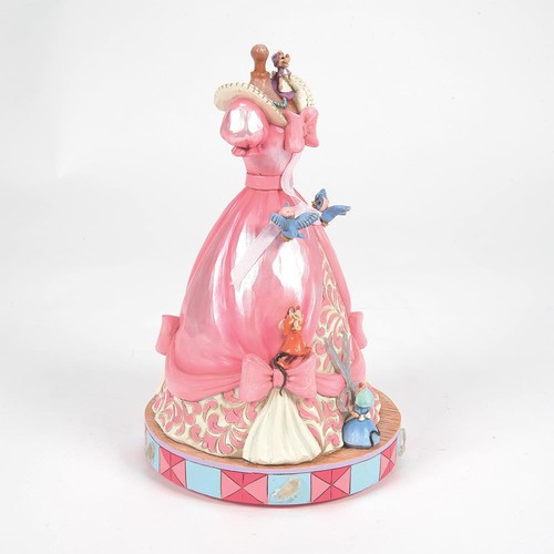 Disney Traditions Collection by Jim Shore Cinderella Pink Dress Musical Figur... - Picture 5 of 7