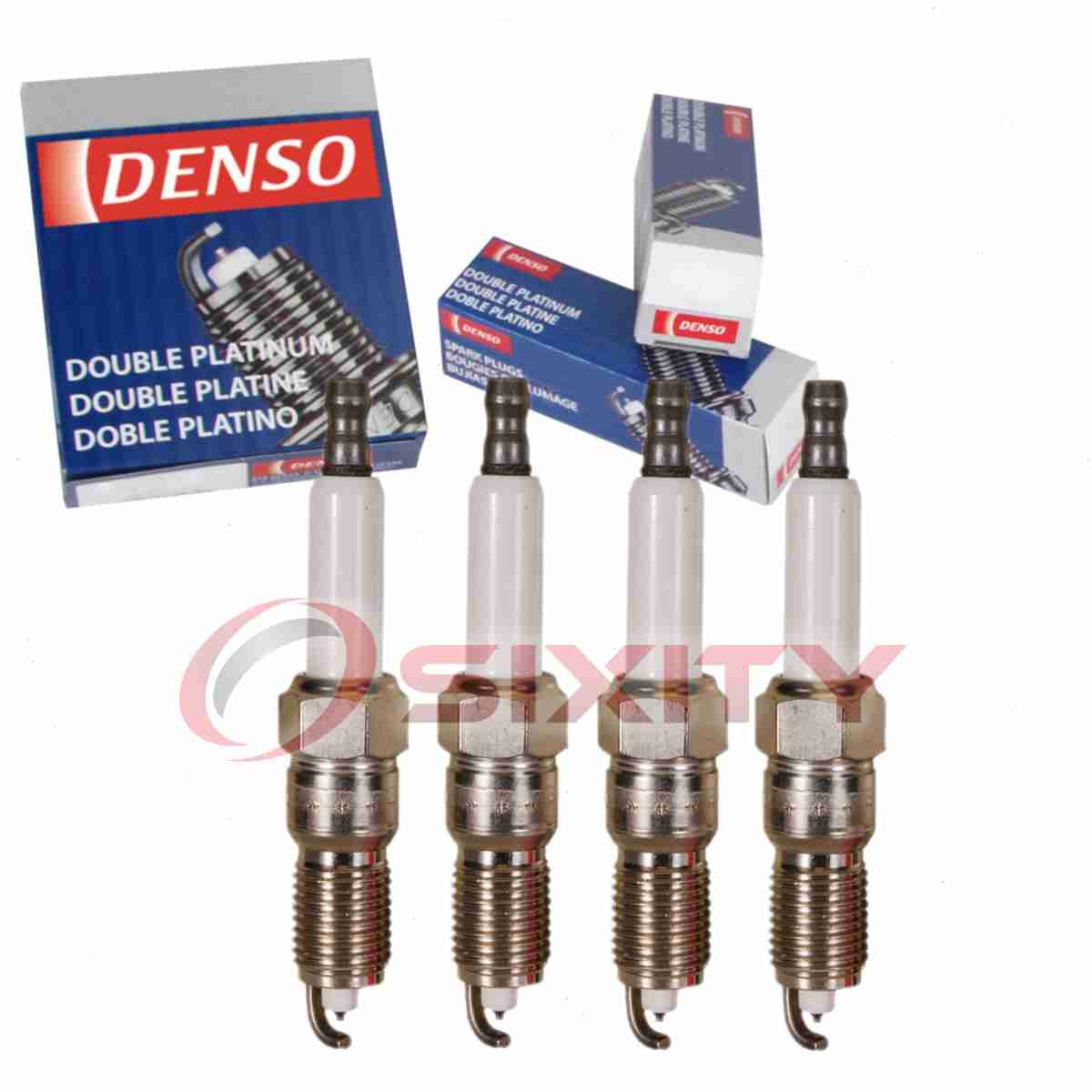 4 pc DENSO 5077 Spark Plugs for PTJ16R15 AGSF34FP AGSF 34FPF6 8-12621-258-0 ge