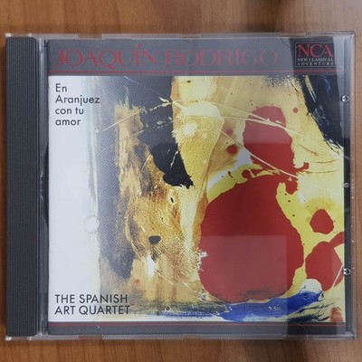 THE SPANISH ART QUARTET rodrigo en aranjuez con tu amor NM/EX (CD Album)