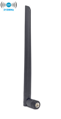 315MHz 5dBi omnidirectional antenna 20cm SMA Male 50Ohm