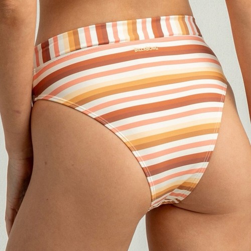 Nuevo con etiquetas Billabong Ray of Gold Traje de Baño Parte Inferior Bikini Rayas Elastizado Playa Piscina 12 - Imagen 2 de 13