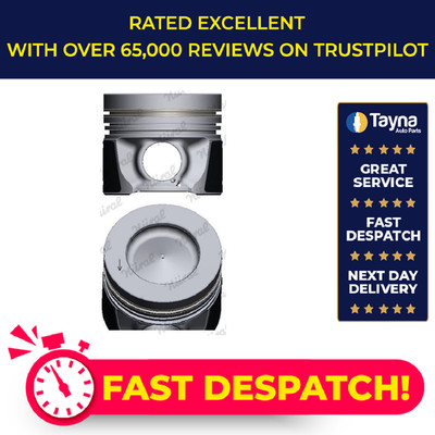 Piston fits SEAT IBIZA 1.6D 09 to 15 Engine Nural Genuine Top Quality Guaranteed