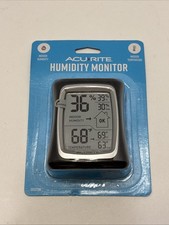 NEW Acu-rite Indoor Humidity Monitor W/ Indoor Temperature 00325
