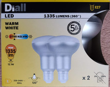 2-Pack! LED Reflector R80 1335 lumens =90W Bulbs Warm White Edison Screw ES E27