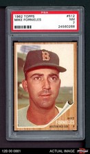 1962 Topps #512 Mike Fornieles Red Sox PSA 7 - NM