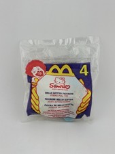 New Sealed Y2K McDonalds Happy Meal Sanrio Hello Kitty Sting-Pull Figurine Toy