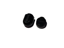 Replacement Part Set of 2 Stand Mixer Black Plastic Speed Control Knob and Lo...