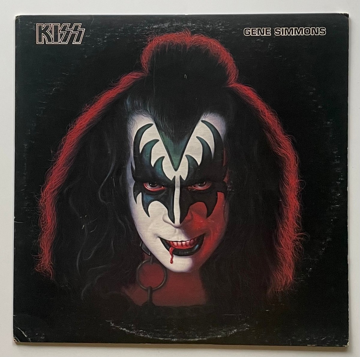 KISS Vtg 1978 GENE SIMMONS Solo Album 1ST PRESSING Record Lp OG