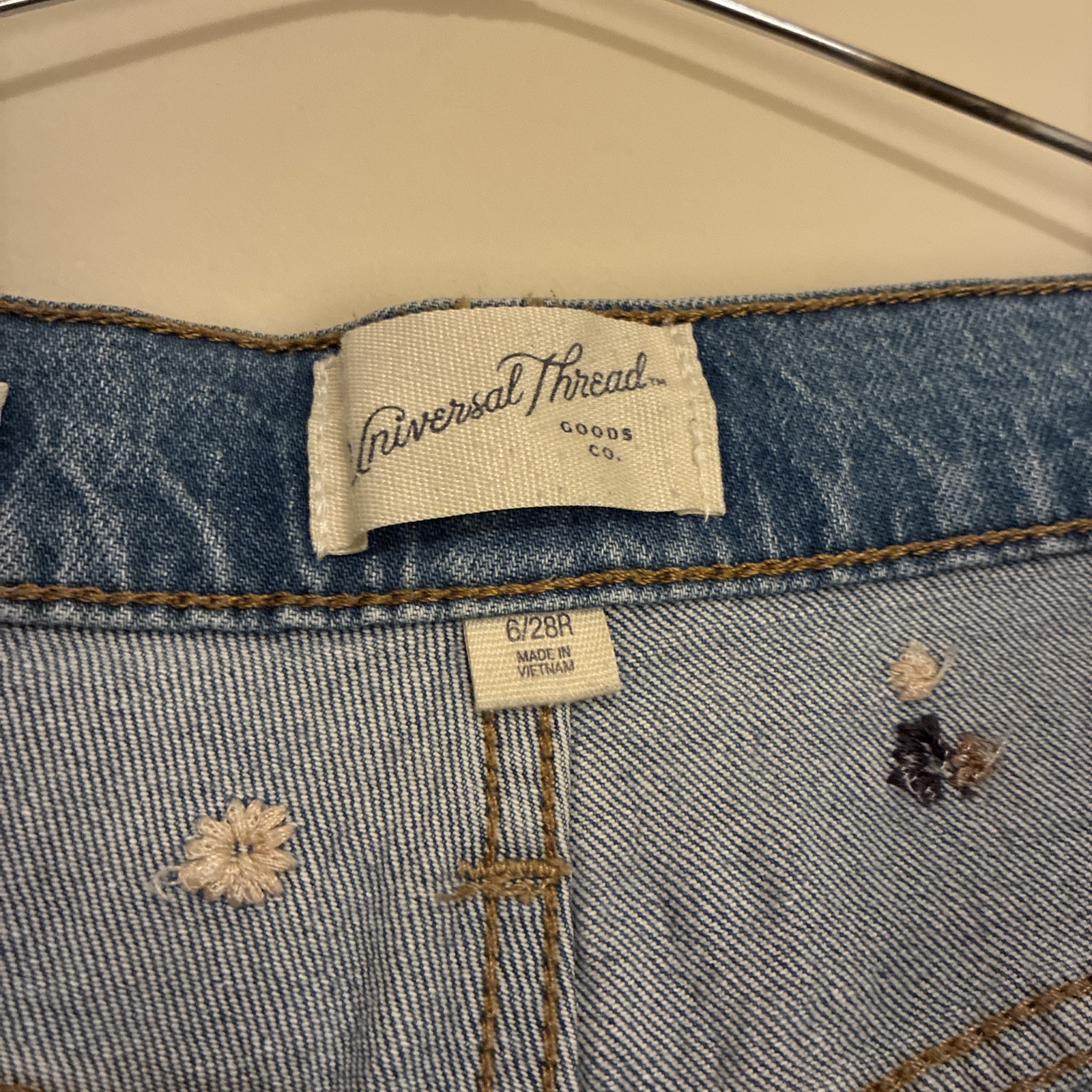 Universal Thread Vintage Straight Embroidered Flo… - image 6