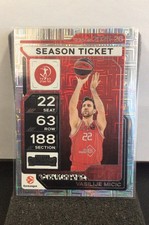 2026 Panini Contenders Euroleague #4 Vasilije Micic Season Ticket