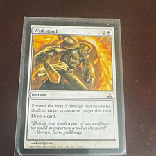 Wizards of the Coast Withstand 21/165 Guildpact Instant White Common