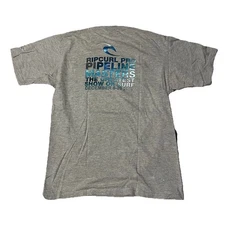 Vintage 2005 Rip Curl Pipeline Masters Surf T Shirt Size L