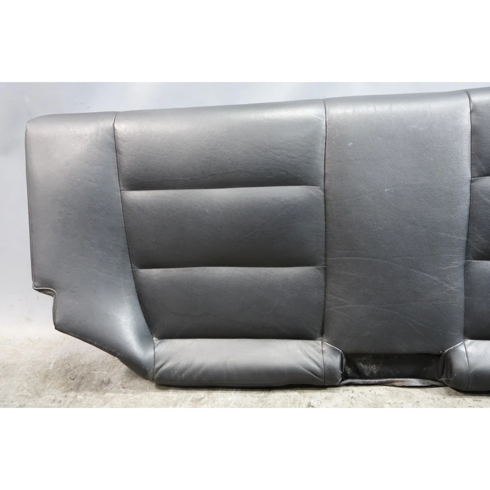 94-99 BMW E36 3-Series Coupe Rear Folding Seat Bottom Bench Black Leather OEM - Imagem 3 de 4