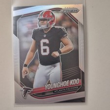 Panini 2025 Prizm Younghoe Koo #131 Atlanta Falcons Football Prizm Card