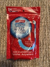 Colgate Max Fresh Wisp Disposable Mini Toothbrush - Peppermint, 24 Count