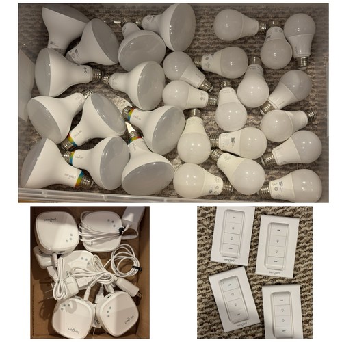 Sengled Smart Device Lot - 28 Zigbee light bulbs, 5 switches and 5 Sengled hubs!