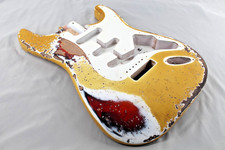 MJT Official Custom Vintage Aged Nitro Guitar Body Mark Jenny VTS Alder 3lbs9oz