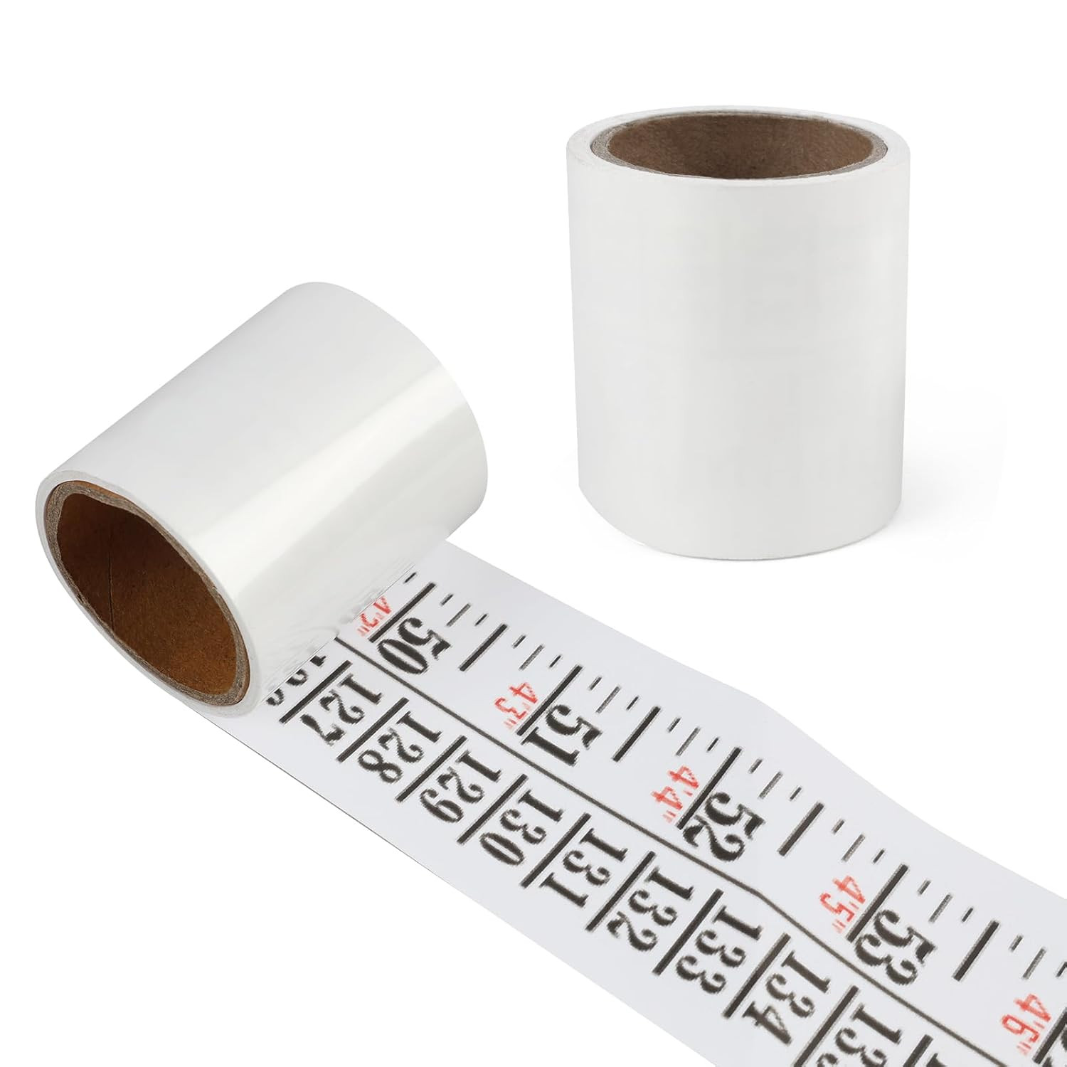 Height Measurement Chart for Kids - 2PCS Adhesive Wall Ruler for Growth Tracking