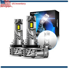 H11 H8 H9 Mini Size Fog Light Bulb Set 48000lm 6500k Cool Whit Size H11h9h8