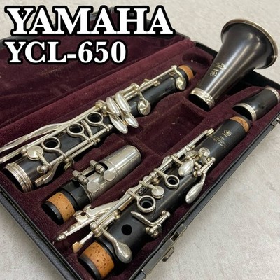 YAMAHA Clarinet Ycl-650 Bb Case Ycl-650f Wood Wooden Clarinets 27
