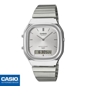 CASIO AQ-240E-7AEF⎪AQ-240E-7A⎪ORIGINAL⎪Vintage EDGY⎪PLATA