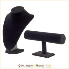 Freestanding Modern Jewelry Display Bust and Holder for Elegant Presentation