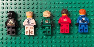 Lego Ninjago Kai Rebooted Titanium Minifigures LEGO Titanium Zane