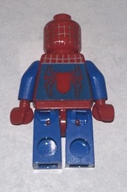 Lego Spider-Man Minifigure spd001 Fine/Very Good+ 4852 4851 Rare 2003 1st Ed.