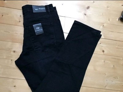 Reaxion Denim Herren Jeans Hose schwarz Big Size Gr. 36 NEU