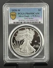 2020 W American Silver Eagle V 75 Privy PCGS PR 69 DCAM