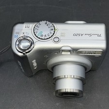 Preços baixos em Câmeras digitais Canon PowerShot A520 com Carimbo