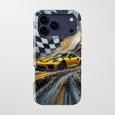 iPhone 17 Tough Case MagSafe Case For Apple iPhone 14-17 Series Sports Car Case
