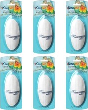 5"-5.5" Bird Cuttlebone for Parakeets, Cuddle Bone with Metal Holder, Cuttlef...