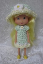 Made to fit Strawberry Shortcake Flavor Swirl 12 Crochet Clothes, Dress  Hat