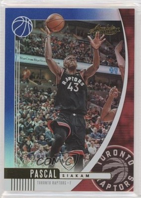 2019-20 Panini Absolute Memorabilia Blue 28/99 Pascal Siakam #59 4l3