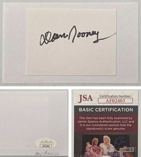Steelers Dan Rooney Signed Autograph Cut On 3x5 Index Card - JSA Cert - FREE S&H