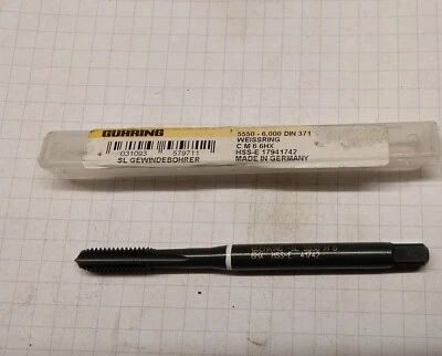 GUHRING M6 TAP series5550 din371 CM6 6HX