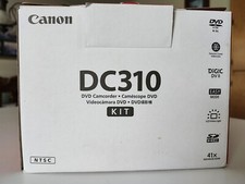 Canon DC310 DVD Camcorder Kit W/Original Box, Manual and Power Cord