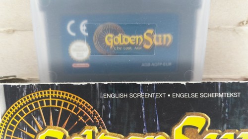 GBA Game: Golden Sun The Lost Age -EUR English Language in box - Picture 14 of 14