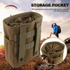 Molle Dump Pouch Drawstring Magazine Utility Pouch Folding Dump Pouch Waist Bag