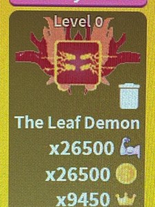 demon pet roblox saber simulator triple leaf moon