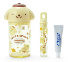 Sanrio Pom Pom Purin Toothbrush  Cup set Japan NEW Sanrio Characters