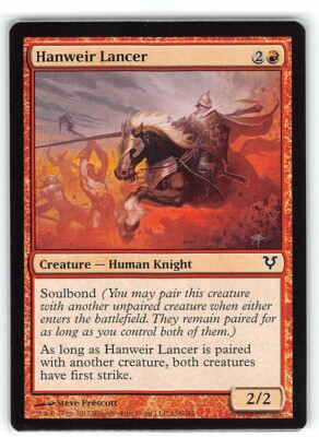 Hanweir Lancer *Common* Magic MtG x1 Avacyn Restored SP