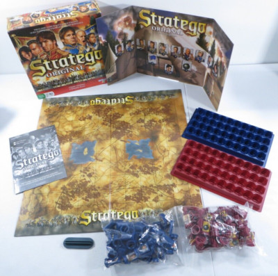 Stratego Original Board Game Battlefield Strategy 100% Complete