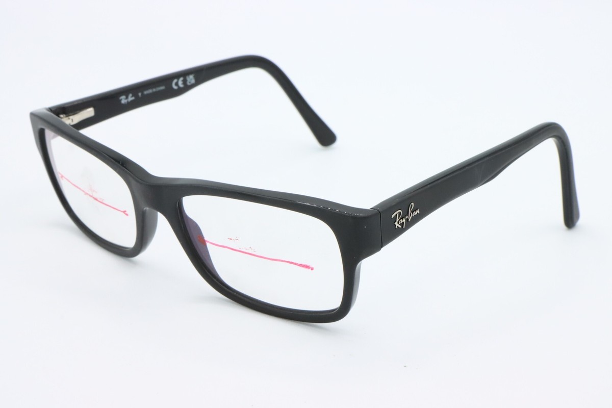 RAY BAN RB 5268 5119 BLACK AUTHENTIC FRAMES EYEGLASSES 52-17